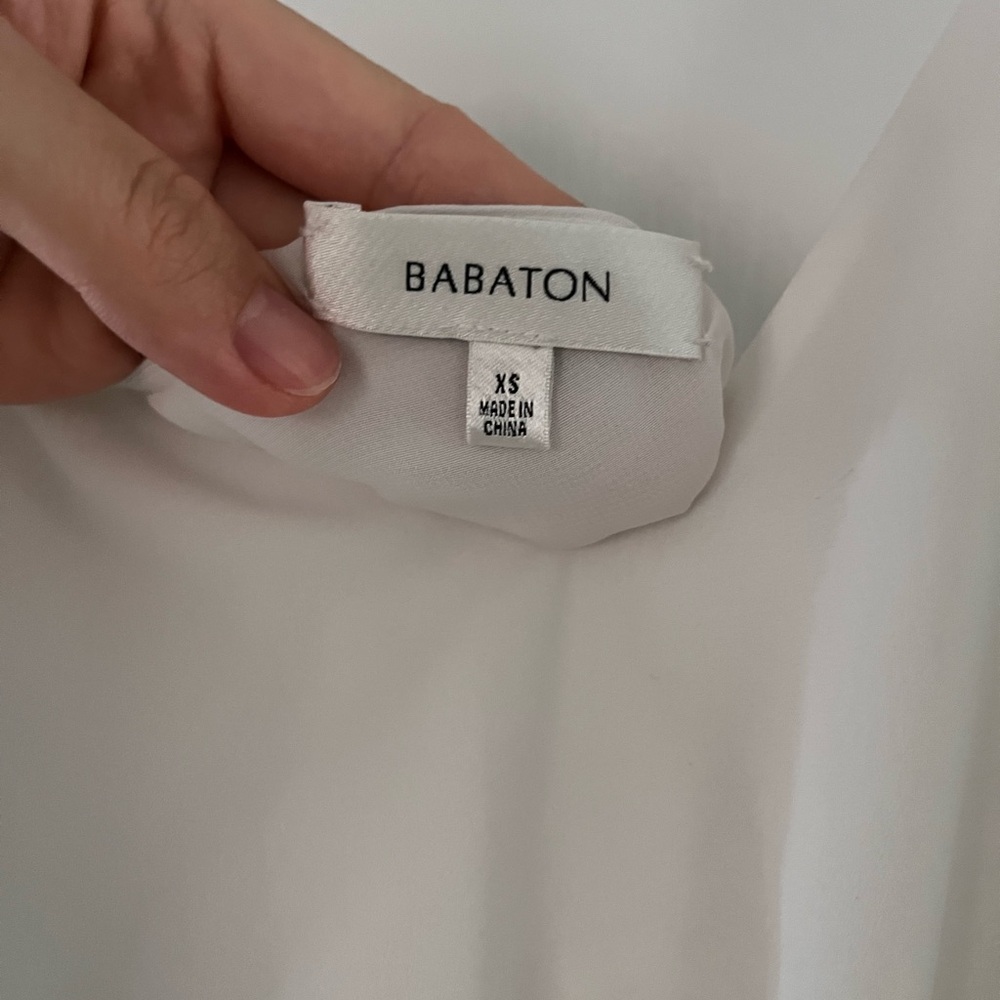Babaton White Dress